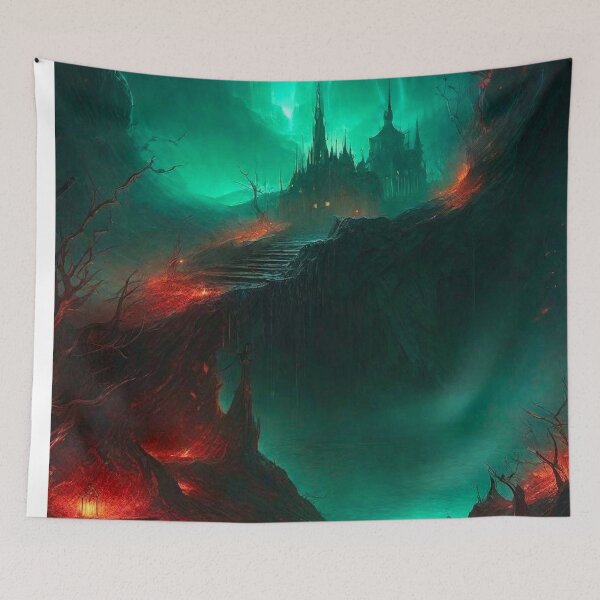 Item preview, Shadow World  - Dark Fantasy Art concept designed and sold by Delerat7.