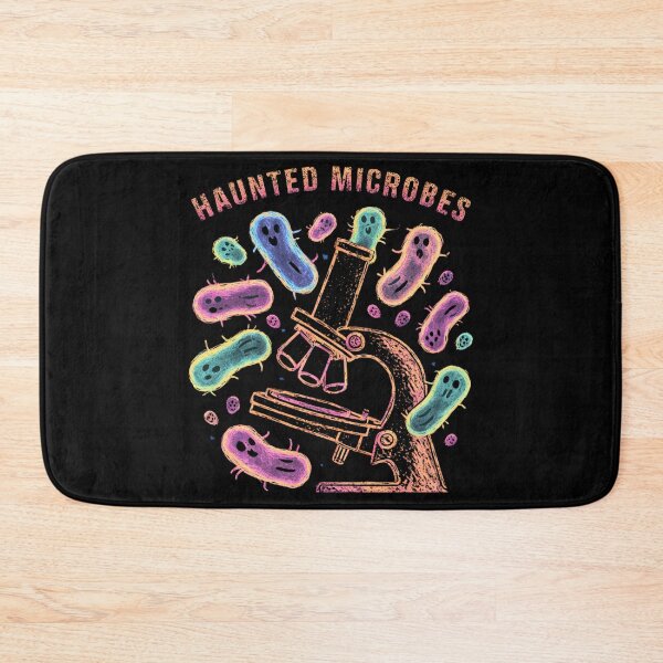 Item preview, Haunted microbes, funny biology and Halloween designed and sold by NoetherSym.