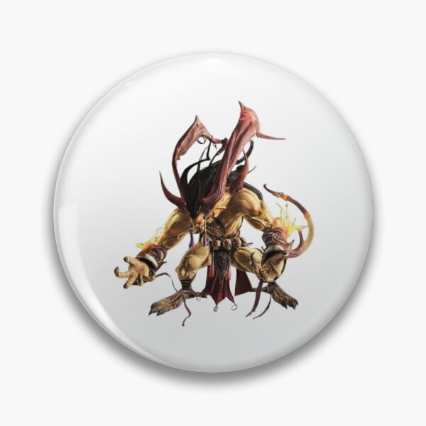 Item preview, Guardian of Strength, Fire Element, Ifrit designed and sold by PatronesKawai.