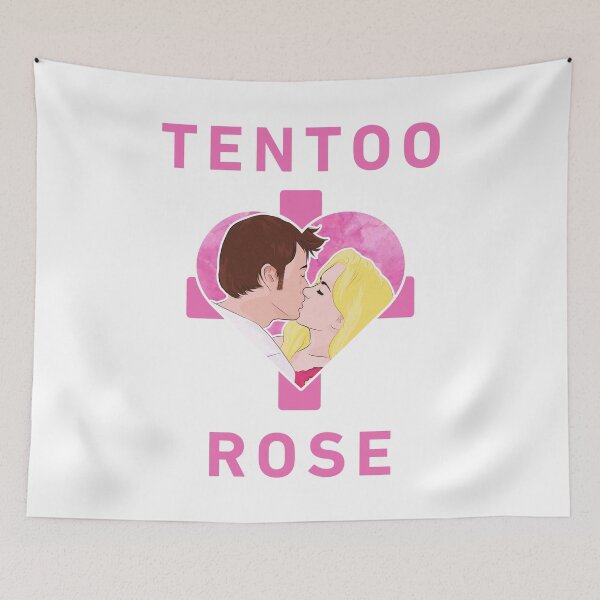 Item preview, Tenth Doctor and Rose Tyler designed and sold by thirdeyeblue2.