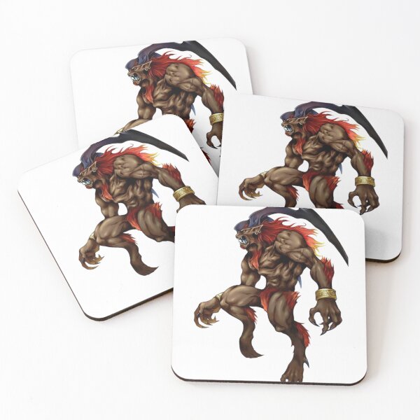Item preview, Guardian of Strength, Fire Element, Ifrit designed and sold by PatronesKawai.