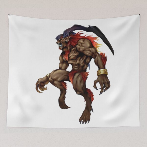 Item preview, Guardian of Strength, Fire Element, Ifrit designed and sold by PatronesKawai.