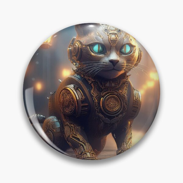 Item preview, Steampunk Robotic Cat designed and sold by Schadow-Studio.
