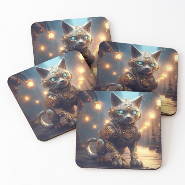 Item preview, Steampunk Robotic Cat designed and sold by Schadow-Studio.