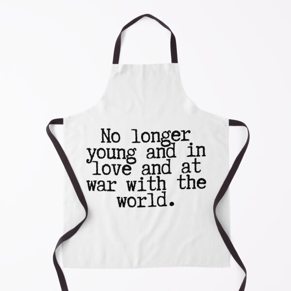 Item preview, No longer young and in love and at war with the world.  designed and sold by CharmStudio.