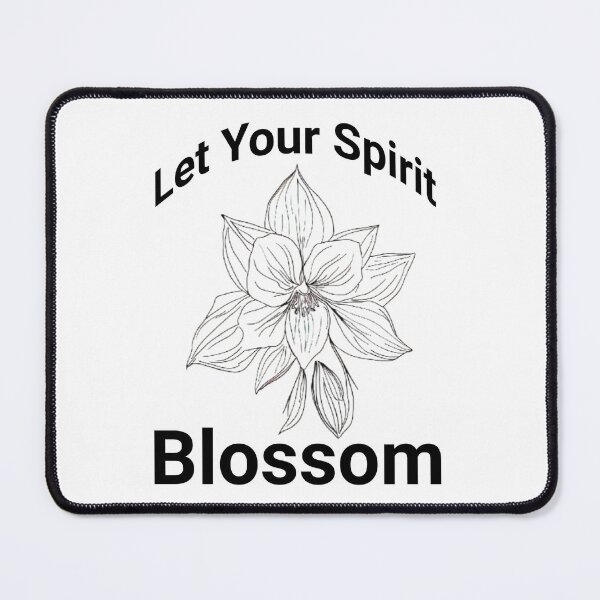 Item preview, Let Your Spirit Blossom Inspirational with Columbine Bloom designed and sold by MouseWisdom.