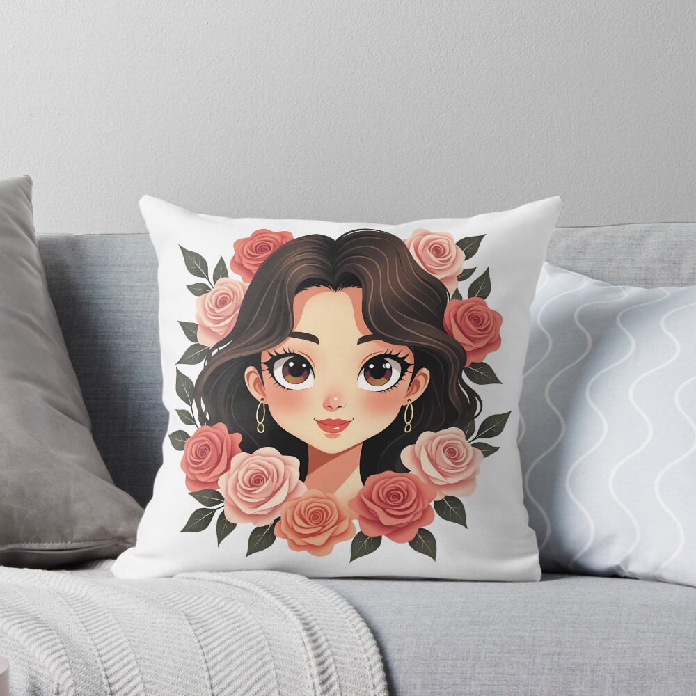 Item preview, Throw Pillow designed and sold by FotiraStudio.
