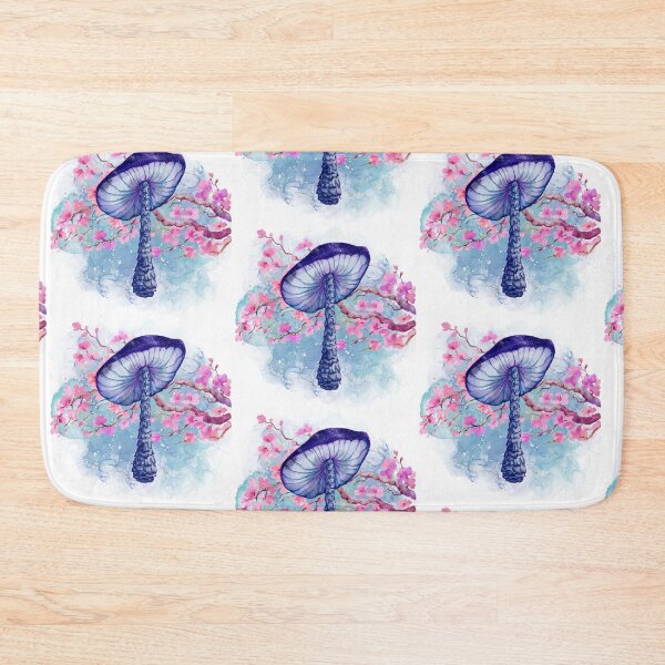 Item preview, Purple Toadstool with Pink Cherry Blossom  designed and sold by WildWoodlandWitch.