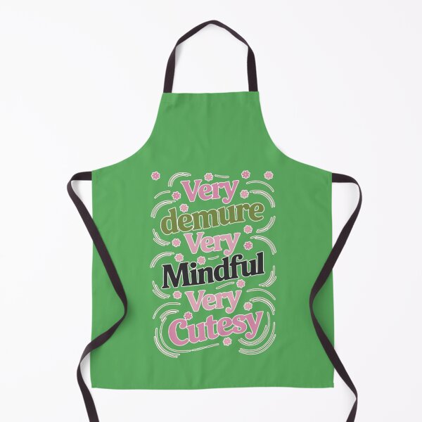 Item preview, Very Demure Very Mindful Very Cutesy Vibrant Feminine Quote Funny Mindful Graphic Cute Trendy Meme Floral Quote designed and sold by Syrupulse.