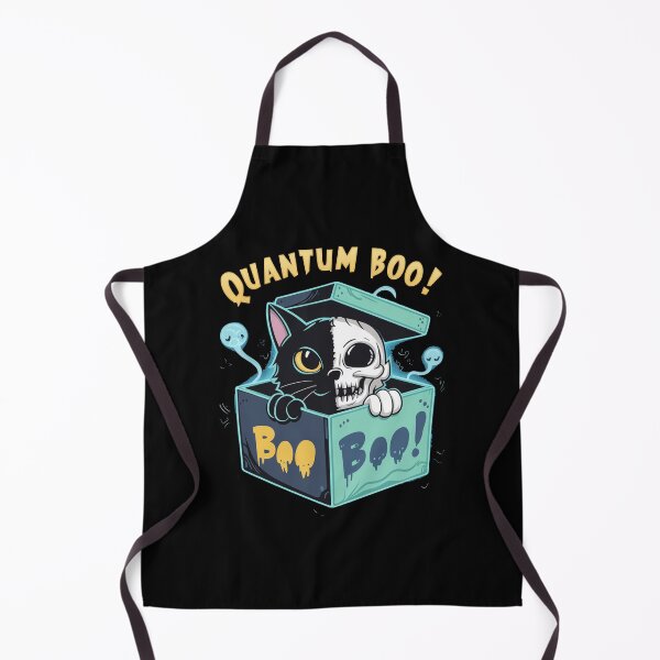 Item preview, Quantum boo, schrodinger cat, funny physics and Halloween designed and sold by NoetherSym.