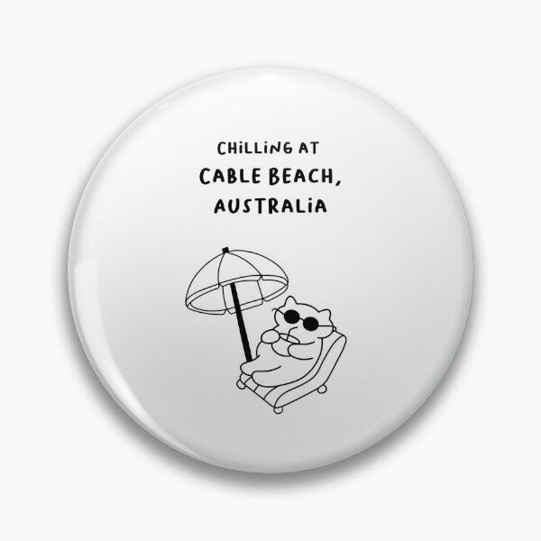 Item preview, "Chilling at Cable Beach, Australia" | Travel, Vacation designed and sold by RM-Journey.