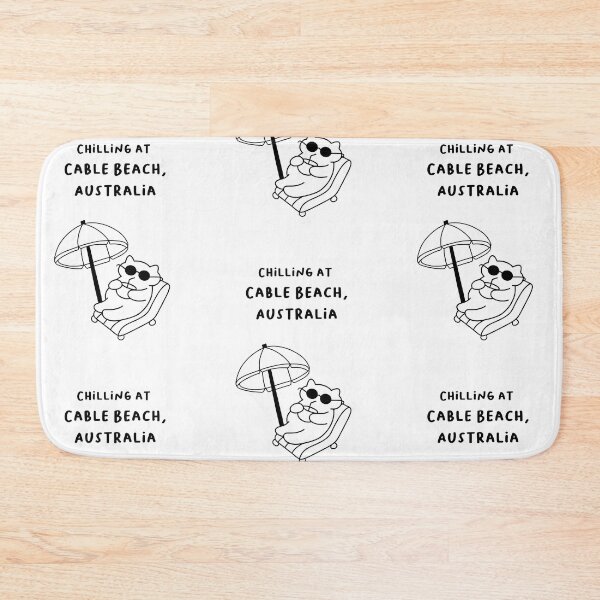 Item preview, "Chilling at Cable Beach, Australia" | Travel, Vacation designed and sold by RM-Journey.