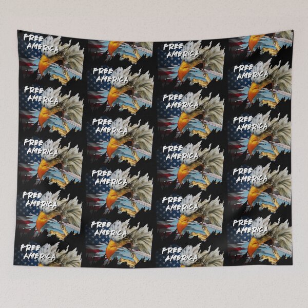 Item preview, Free America Screaming Eagle designed and sold by EGCreativeArt.