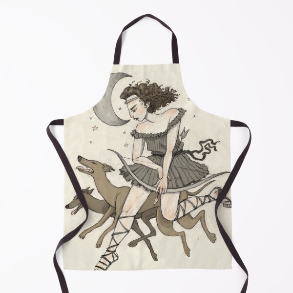 Item preview, Artemis and the hounds of the hunt designed and sold by sadnettles.