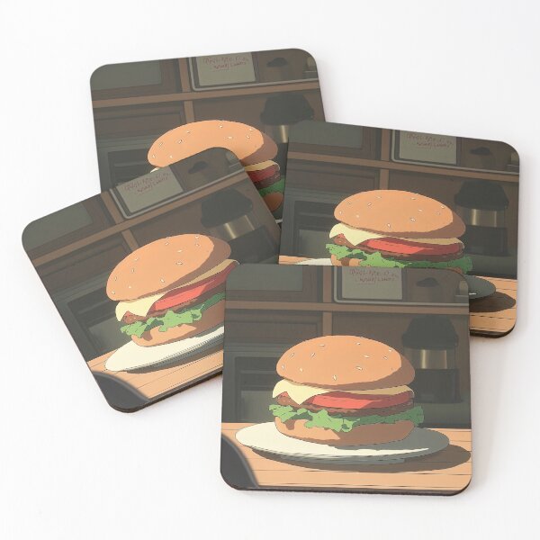 Item preview, Hamburger | Anime style designed and sold by ComicsFactory.