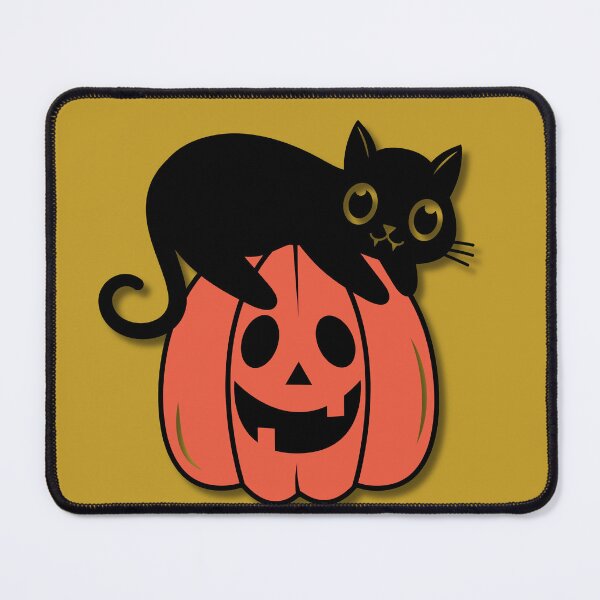 Item preview, Halloween Black cat and pumpkin designed and sold by LissaH43.