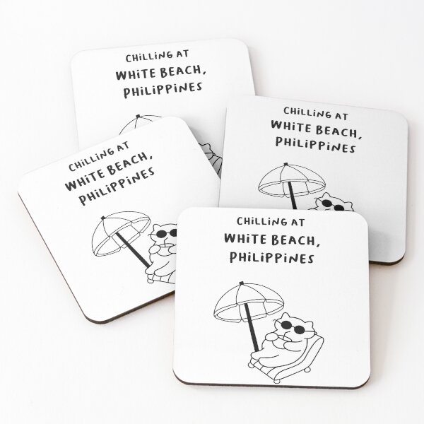 Item preview, "Chilling at White Beach, Philippines" | Travel, Vacation designed and sold by RM-Journey.