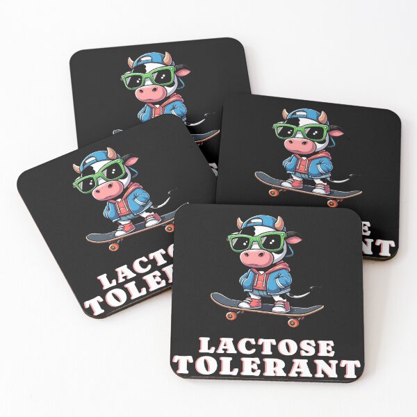 Item preview, Lactose tolerant - cool funky cow designed and sold by SekoOne.