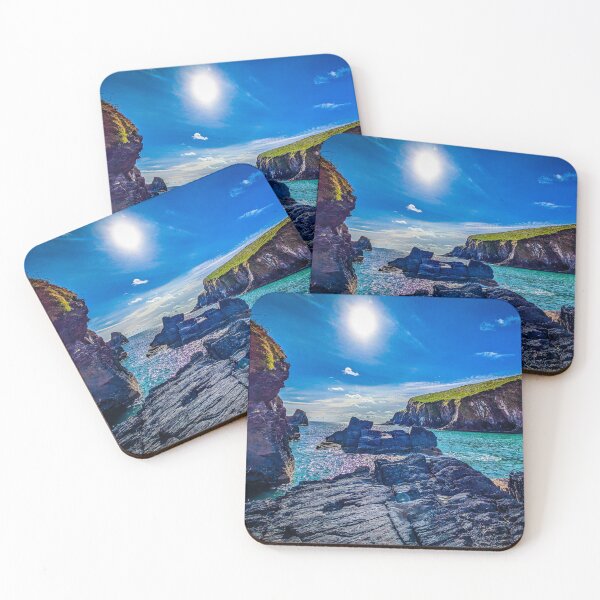 Item preview, Sunlit Serenity at Nohoval Cove, Cork designed and sold by KMNscapes – Ireland Prints & Beyond.
