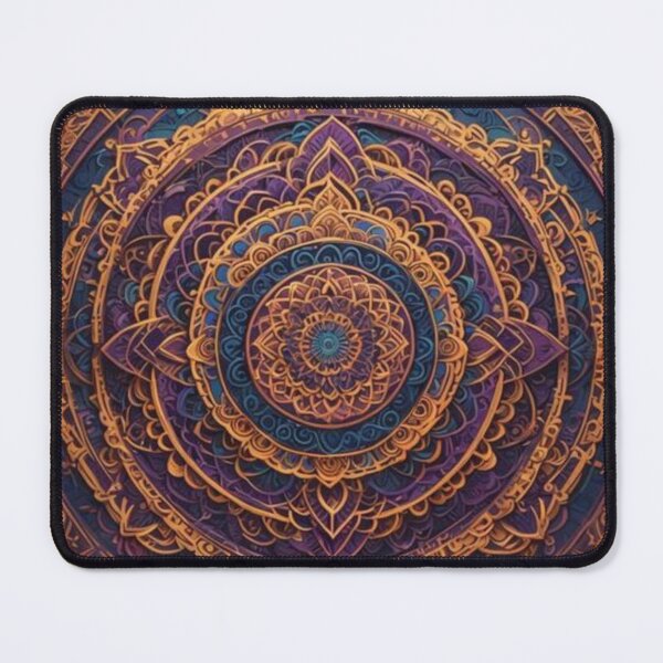Item preview, Neon Earth Bohemian Mandala designed and sold by VioletPoppy1.