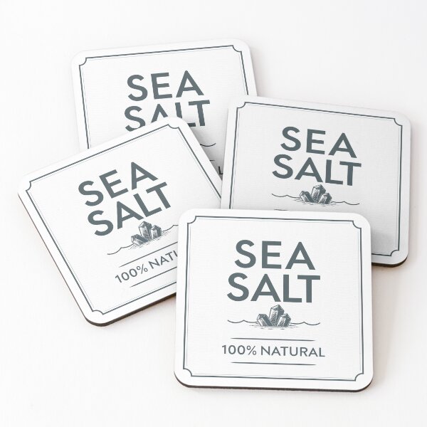 Item preview, Sea salt label, matching halloween costume designed and sold by NoetherSym.