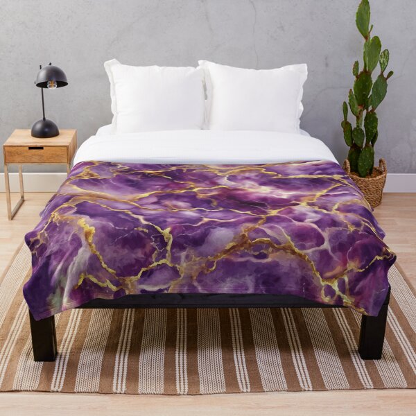 Item preview, PATTERN 047- SUGILITE MARBLE STONE - Gift items and personal use / Marble, Purple, Sugilite, Gemstone, Gold,  Lilac, Streaks, Velvet, Abstract, Broken Glass,  Art designed and sold by LumDesignArt.