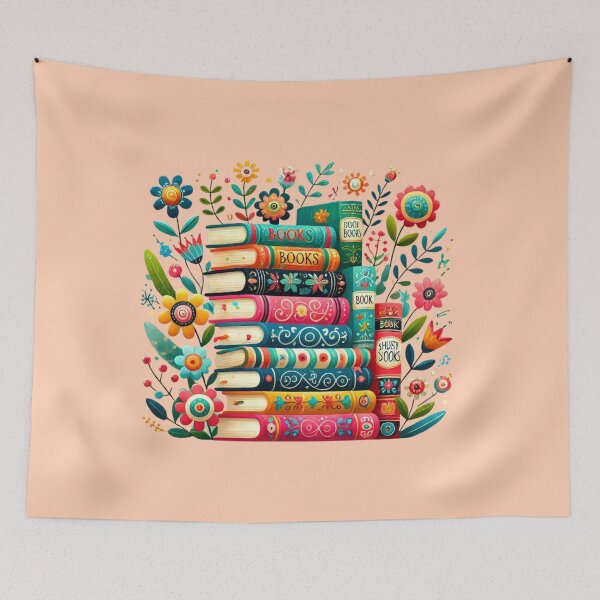 Item preview, Colorful Pages A Tribute to Book Lovers Everywhere designed and sold by chapir.