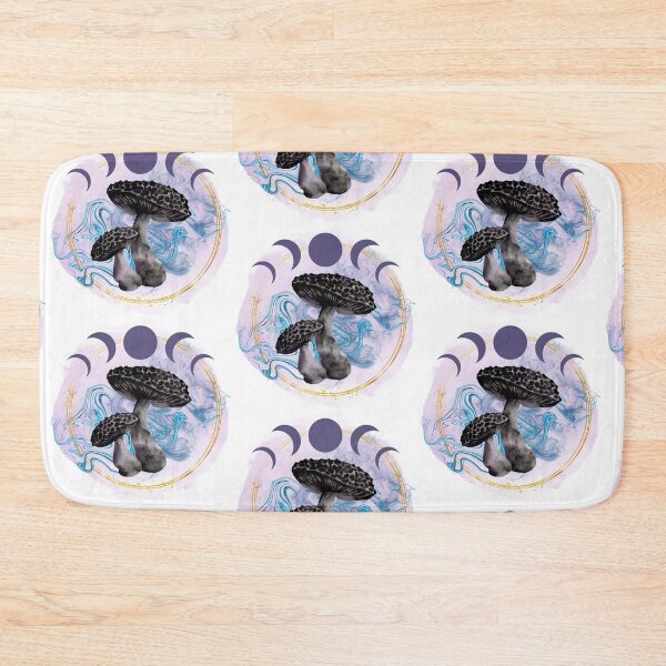 Item preview, Purple Toadstool and Moon Phase  designed and sold by WildWoodlandWitch.