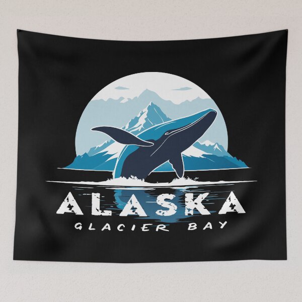 Item preview, Glacier Bay Whale - Alaska designed and sold by TMBTM.