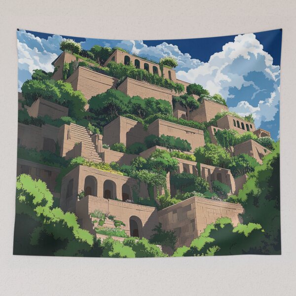 Item preview, Hanging Gardens of Babylon | Anime style designed and sold by ComicsFactory.
