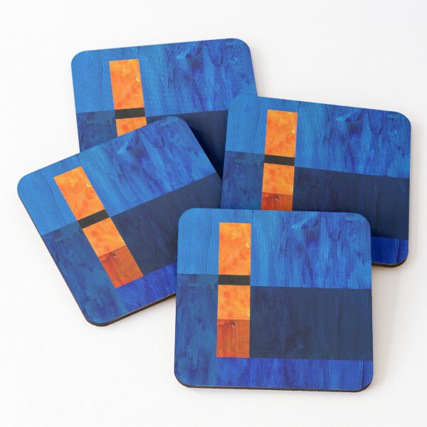 Item preview, Hip Square Two Colorful Art designed and sold by Sharon Cummings Art.