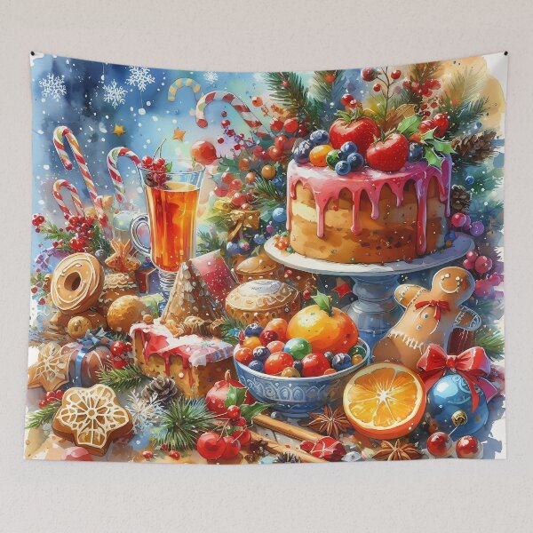 Item preview, Festive Christmas Feast designed and sold by Vitalka-uk.