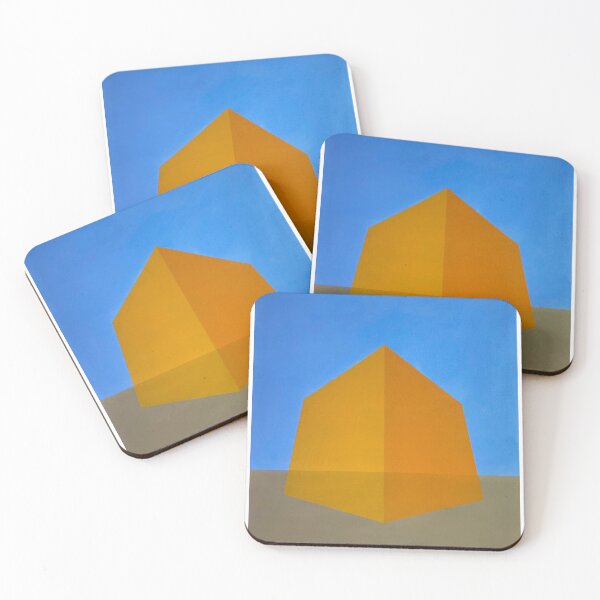 Item preview, Bold - Yellow Orange Red Form Blue Sky Green Ground designed and sold by Johanna-PI.