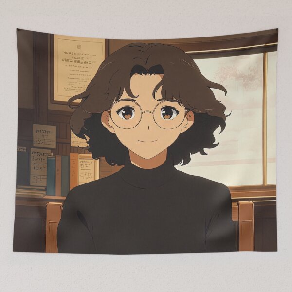 Item preview, Hannah Arendt | Anime style designed and sold by ComicsFactory.