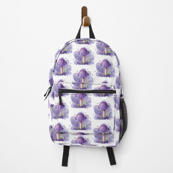Item preview, Purple Toadstool and Fern designed and sold by WildWoodlandWitch.