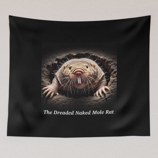Item preview, The Dreaded Naked Mole Rat designed and sold by Sunrise427.