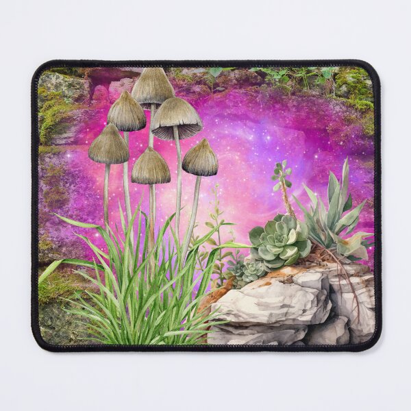 Item preview, Mushrooms Toadstool Brickwall  designed and sold by WildWoodlandWitch.