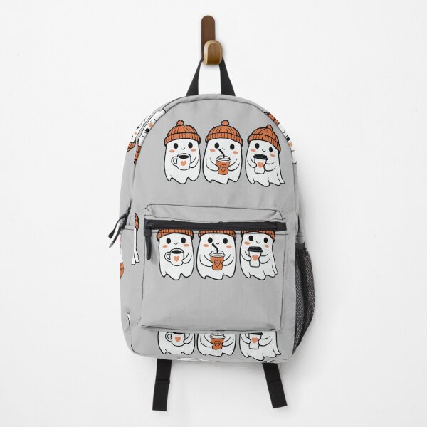 Item preview, Cute Halloween Ghosts Drinking Coffee designed and sold by RedPumpFlash.