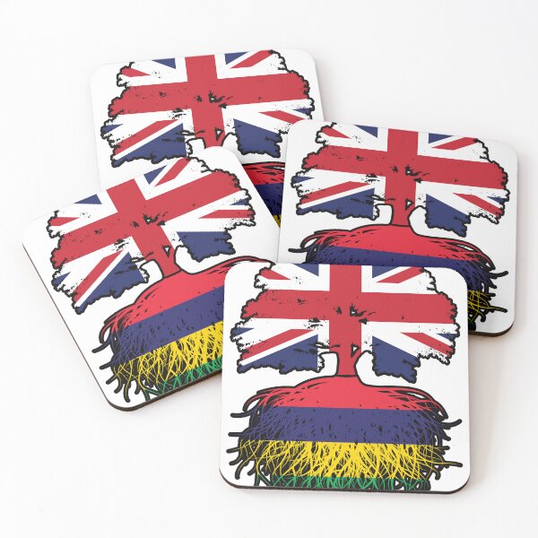 Item preview, Mauritius Mauritian British UK Tree Roots Flag designed and sold by FlagX.