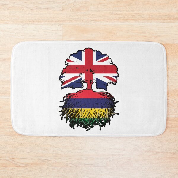 Item preview, Mauritius Mauritian British UK Tree Roots Flag designed and sold by FlagX.