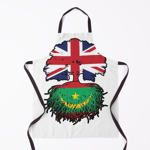 Item preview, Mauritania Mauritanian British UK Tree Roots Flag designed and sold by FlagX.
