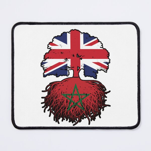 Item preview, Morocco Moroccan British UK Tree Roots Flag designed and sold by FlagX.