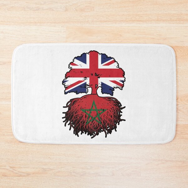 Item preview, Morocco Moroccan British UK Tree Roots Flag designed and sold by FlagX.