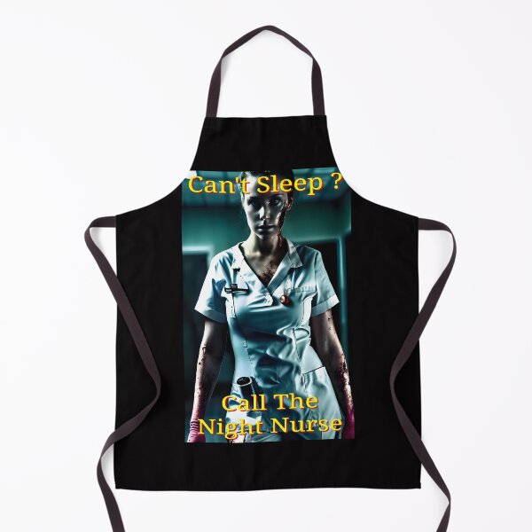 Item preview, Can't Sleep? ...Call The Night Nurse....Halloween~ Reimagined designed and sold by Hall-O-Gram.