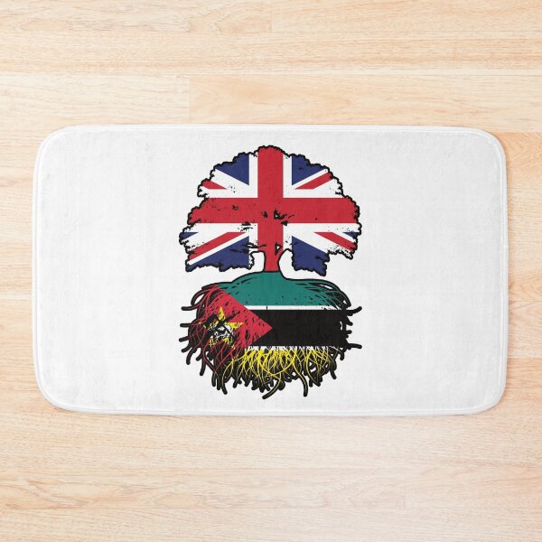 Item preview, Mozambique Mozambican British UK Tree Roots Flag designed and sold by FlagX.