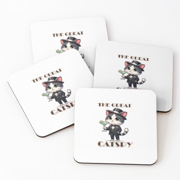 Item preview, The Great Catsby- Cool Funny Cat Design  designed and sold by DesignbyJanja.