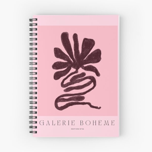 Item preview, Burgundy and Pink Boho Abstract Shape designed and sold by bowsbotanicals.