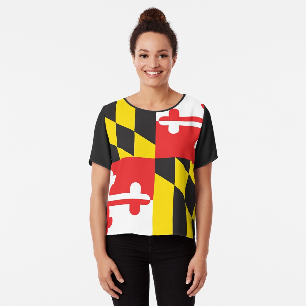 Flag of Maryland Flag of Maryland Graphic T-Shirt Dress | Redbubble