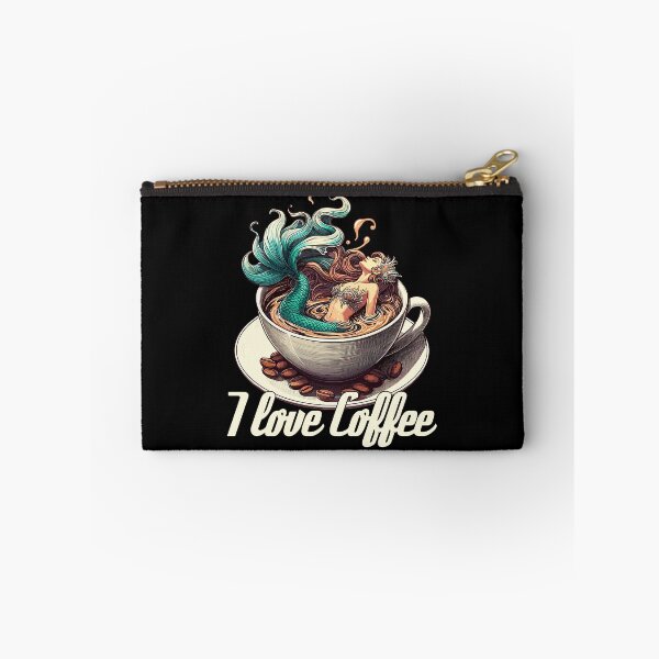 Item preview, I love coffee mug mermaid mermaid gift designed and sold by Pineapple-Tree.