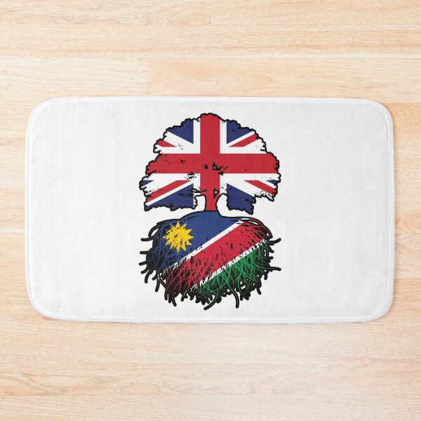 Item preview, Namibia Namibian British UK Tree Roots Flag designed and sold by FlagX.